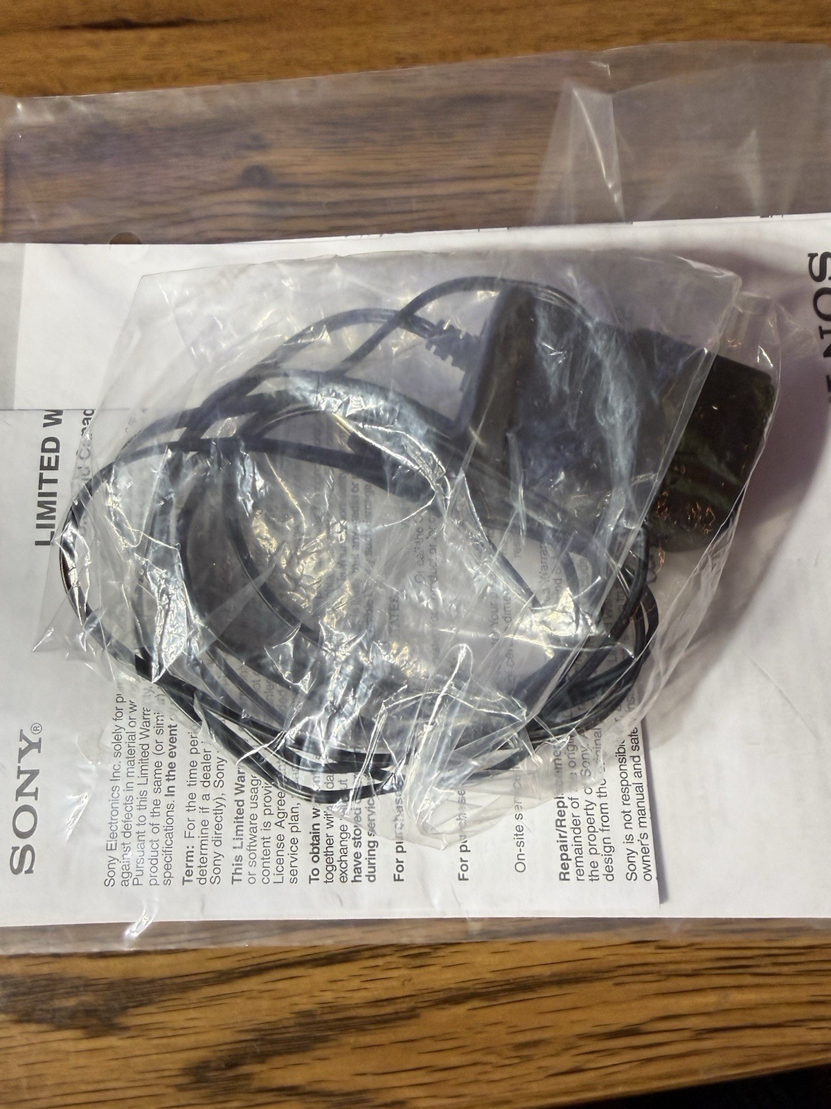 Sony WH-RF400 Wireless RF Stereo Over-Ear Headphones w/ Stand, Black