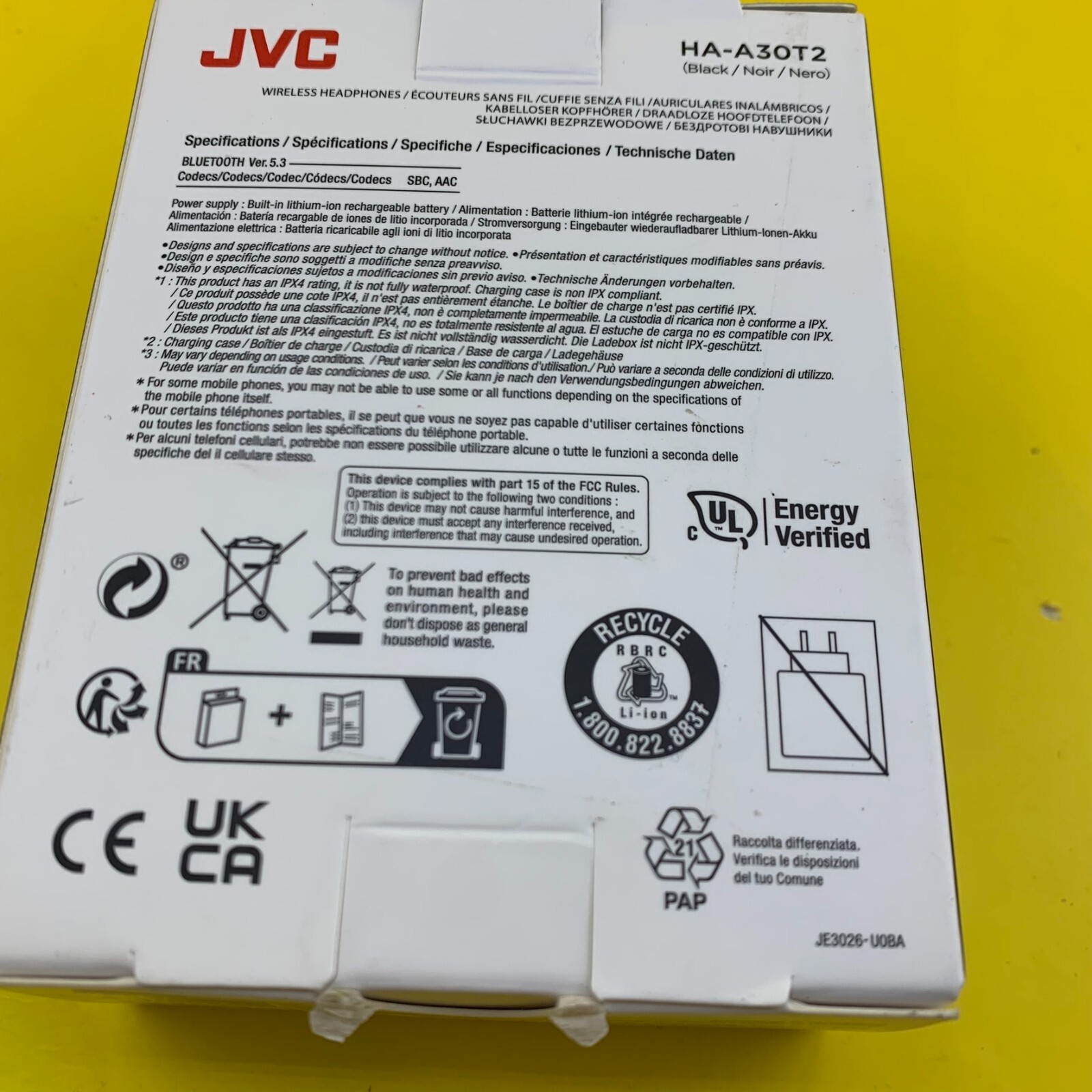 ⚡SHIP ASAP⚡ JVC New Compact True Wireless Headphones wit Active Noise Cancelling