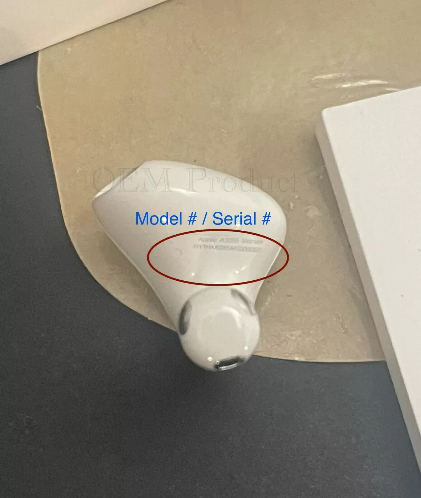 Original Apple AirPods 4 Wireless Earbuds Left Side (Without ANC) — A3053 (L)