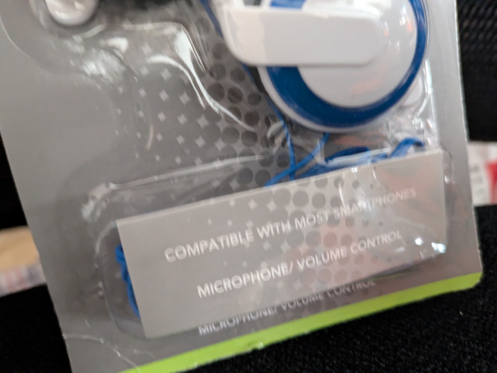 Sport Earphones Ear Buds Black Comfortable 3.5mm Jack, With Micro Phone