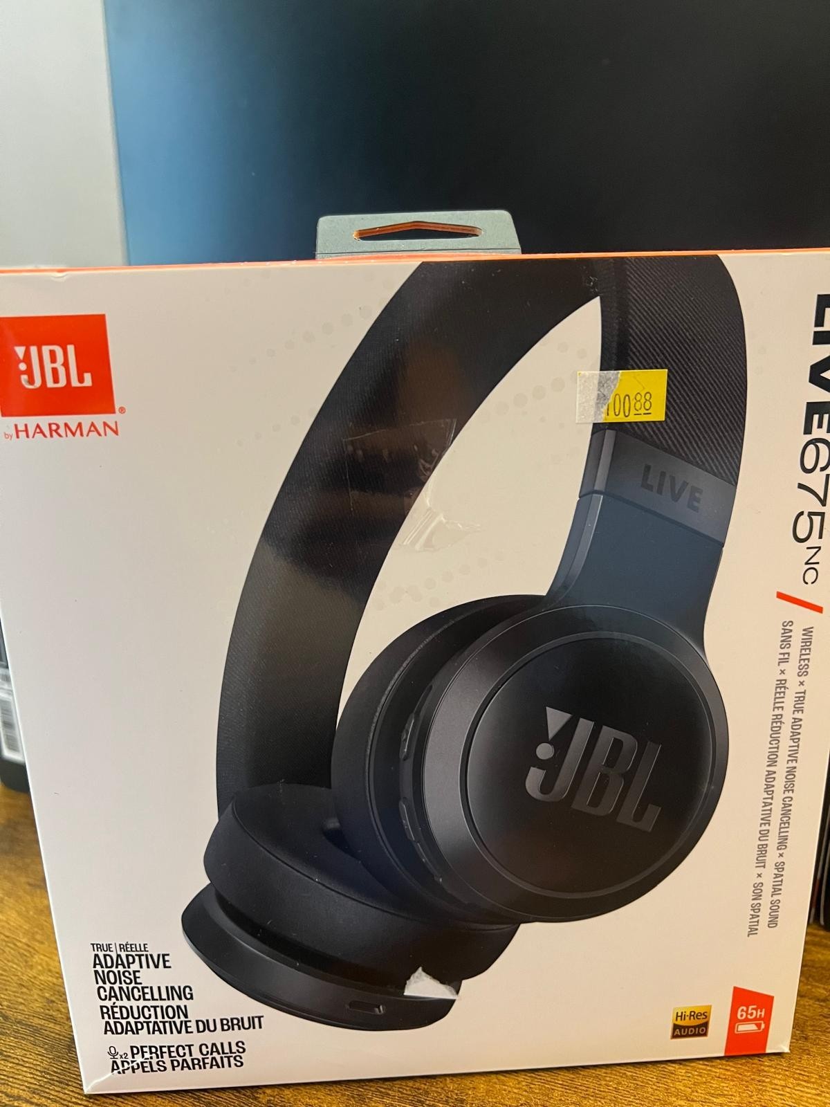 JBL Live 675NC True Adaptive Noise Cancelling Bluetooth Headphones