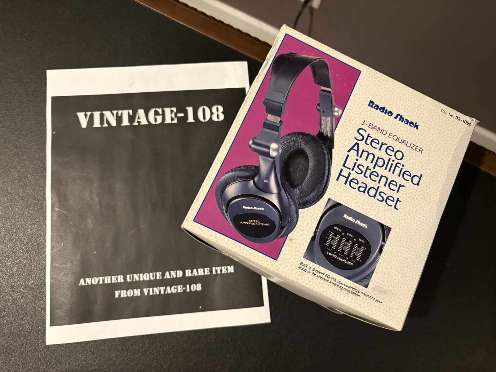 Radio Shack Lot/3 NOS Car Install, Headphones’s, & Pedometer Vintage New, Read