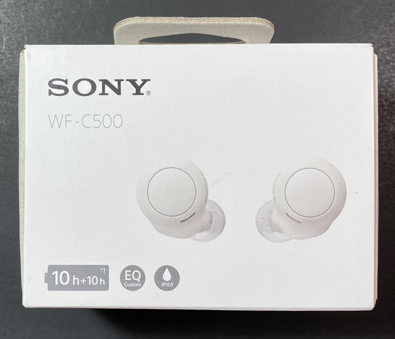Sony Truly Wireless Bluetooth In-Ear Headset WF-C500 [ White ] NEW