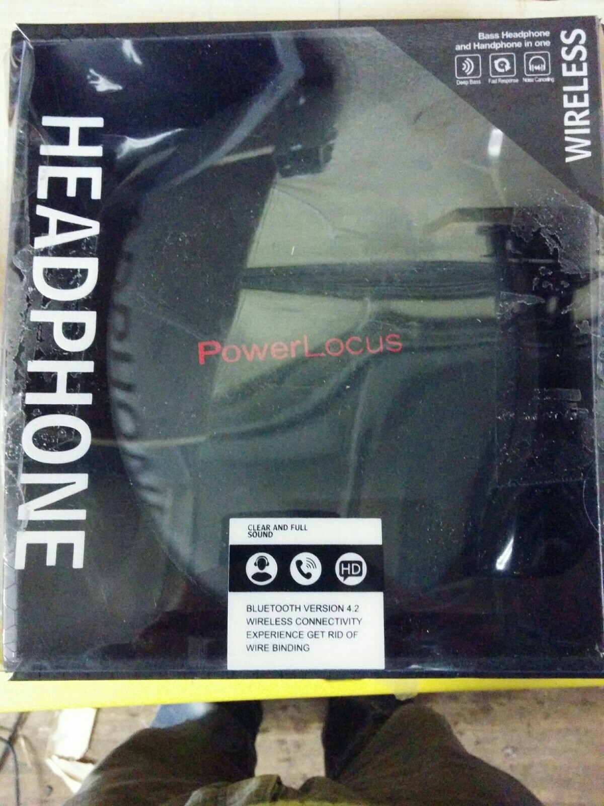 PowerLocus P3 Bluetooth Headphones Over-Ear, 40h Playtime, Bluetooth V4.2