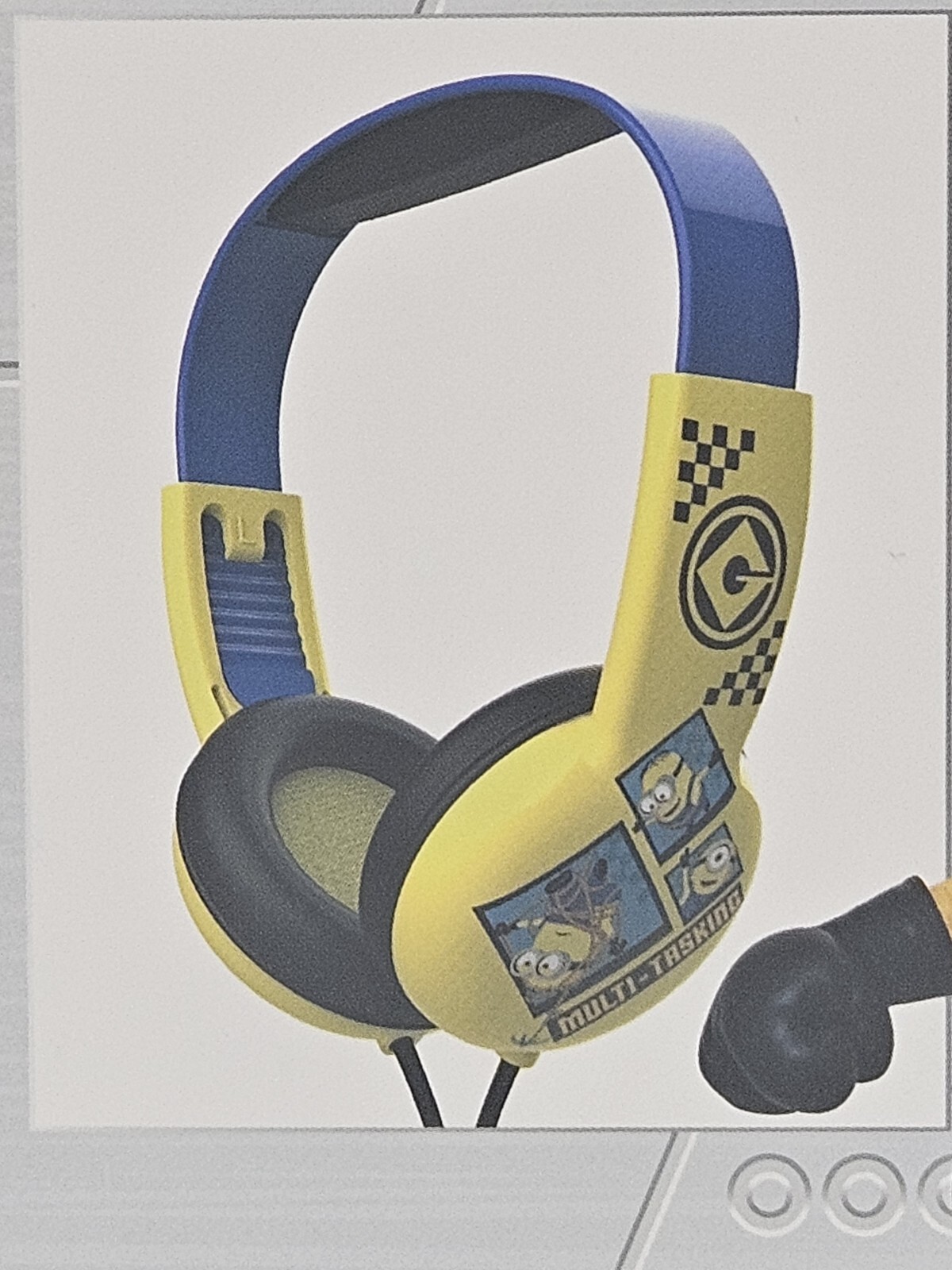 Despicable Me Headphones Kods Safe Volume Limiting Age 6+ Volume Limiting