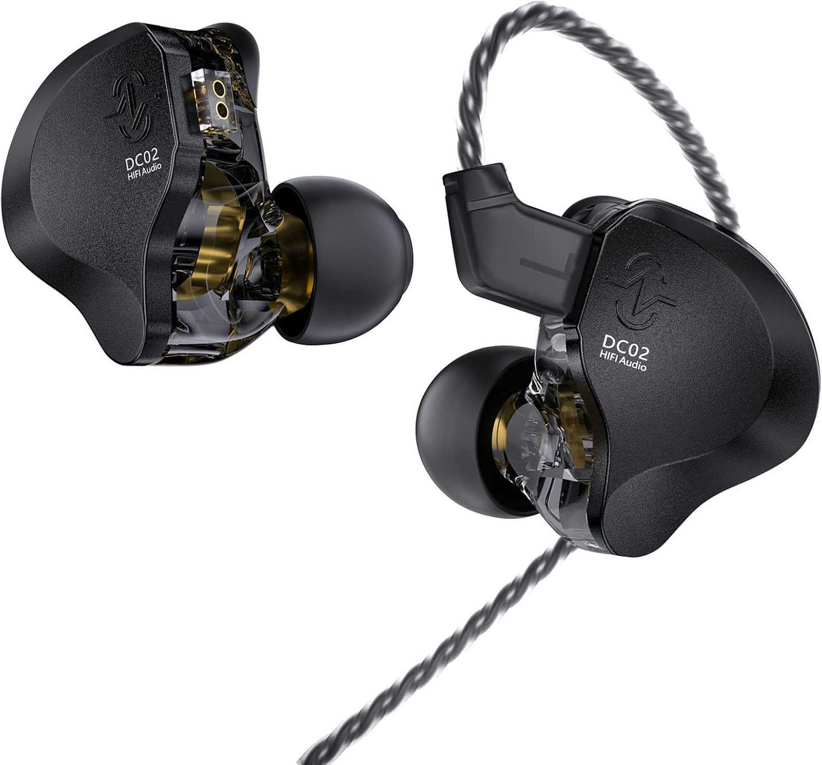 In Ear Monitor Headphones Dual Magnetic Circuit 10mm DD Wired Earbuds