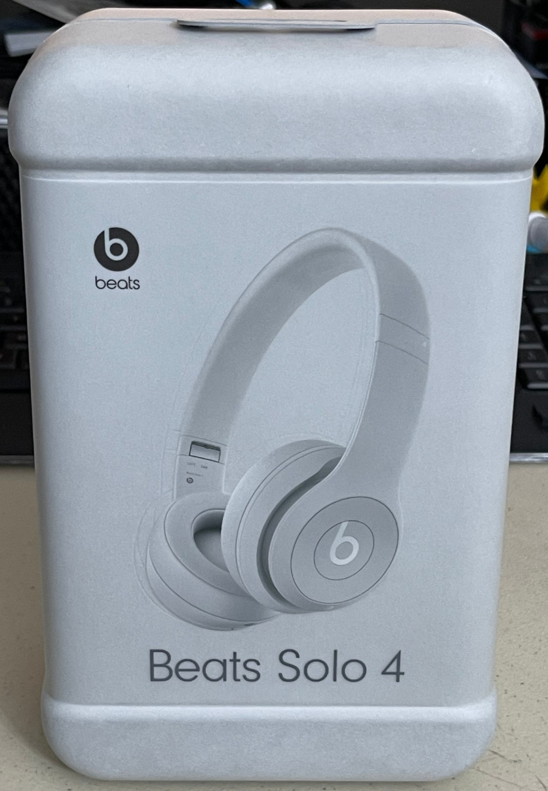 Beats Solo 4 On-Ear Headphones MG7J4LL/A Bluetooth Apple Android A3140 Matte Gra