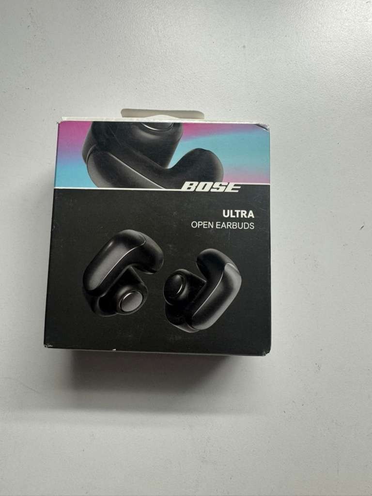Bose Ultra Open Ear True Wireless Bluetooth Earbuds Black