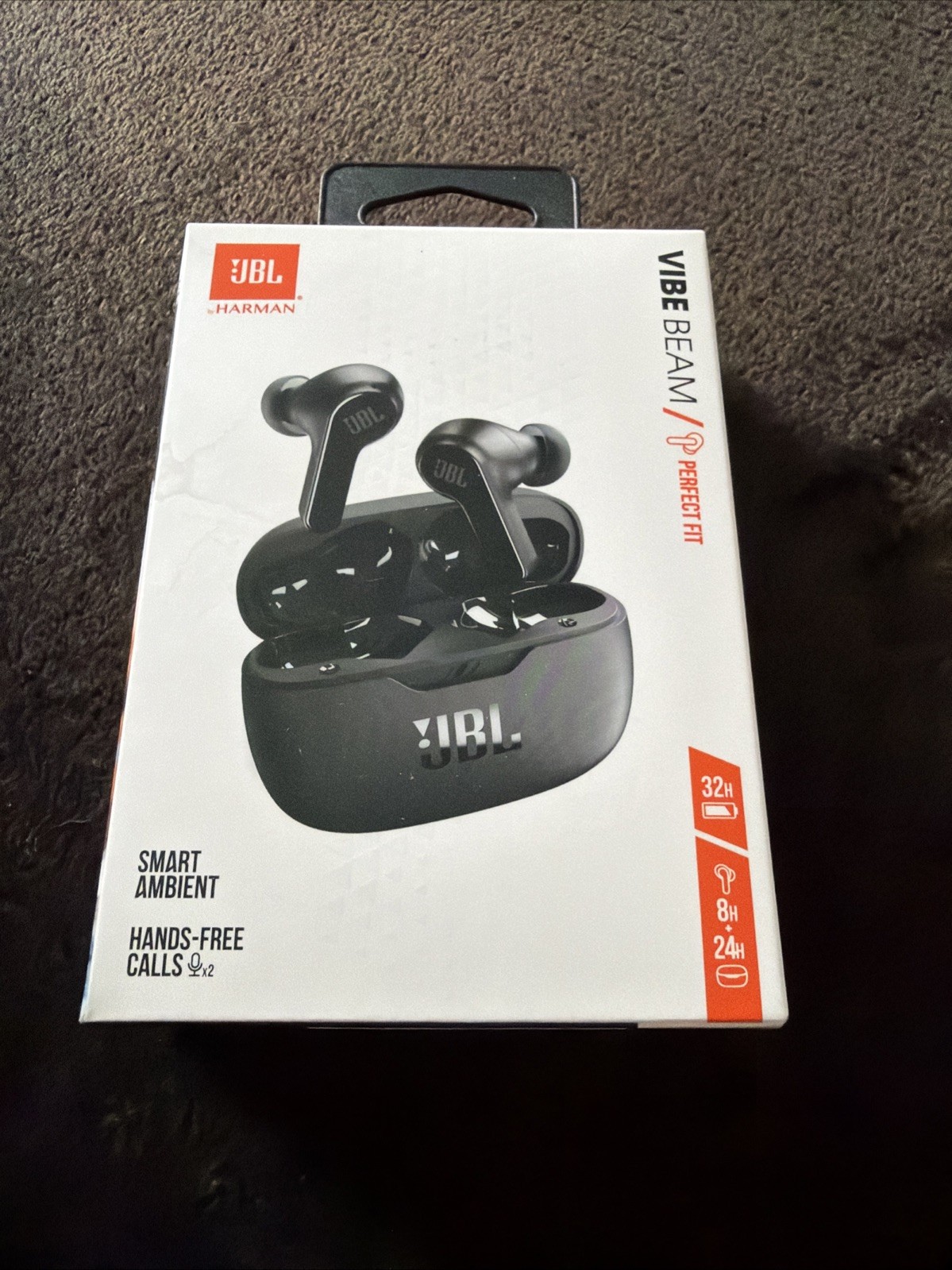 JBL Harman Vibe Beam True Wireless Bluetooth V 5.2 In Ear Earbuds -New & Sealed