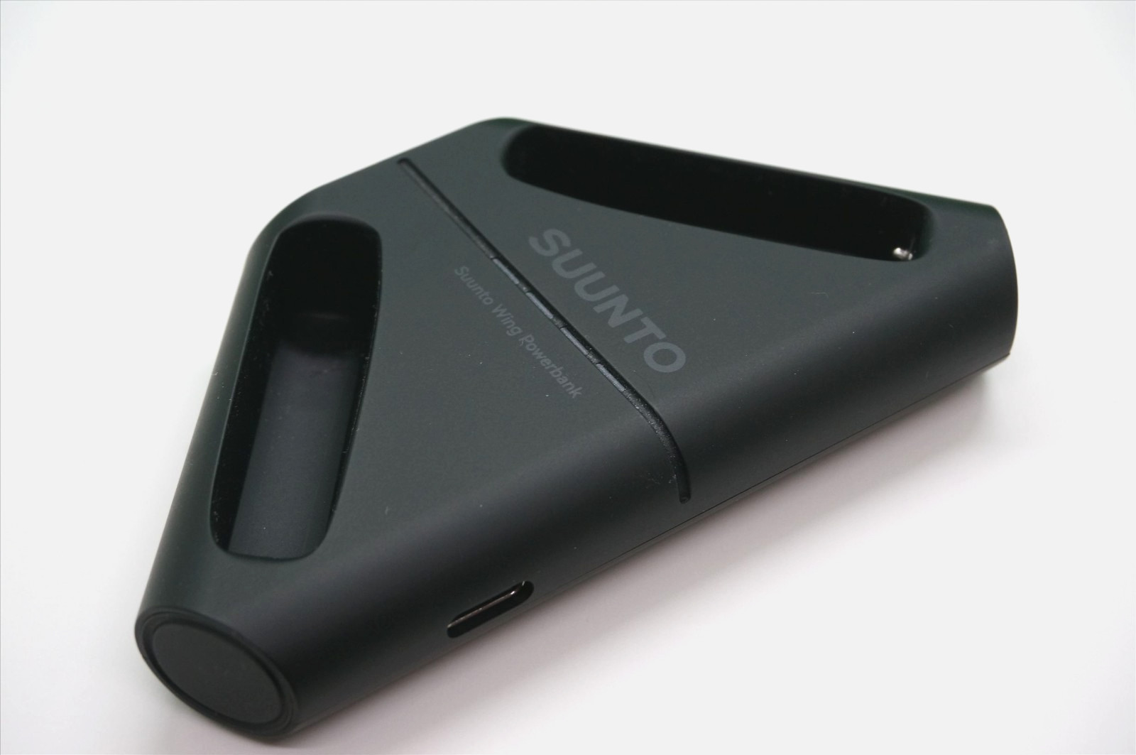 Suunto Wing Bone Conduct Headphones in Lime with flashing Red safety light IP67