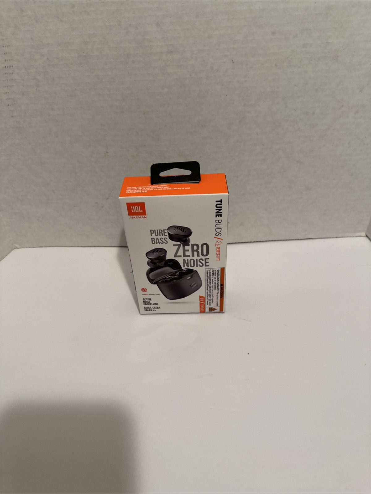 JBL Tune Beam Earbuds, Pure Bass, Noise-Cancelling/Zero Noise Headphones, Black