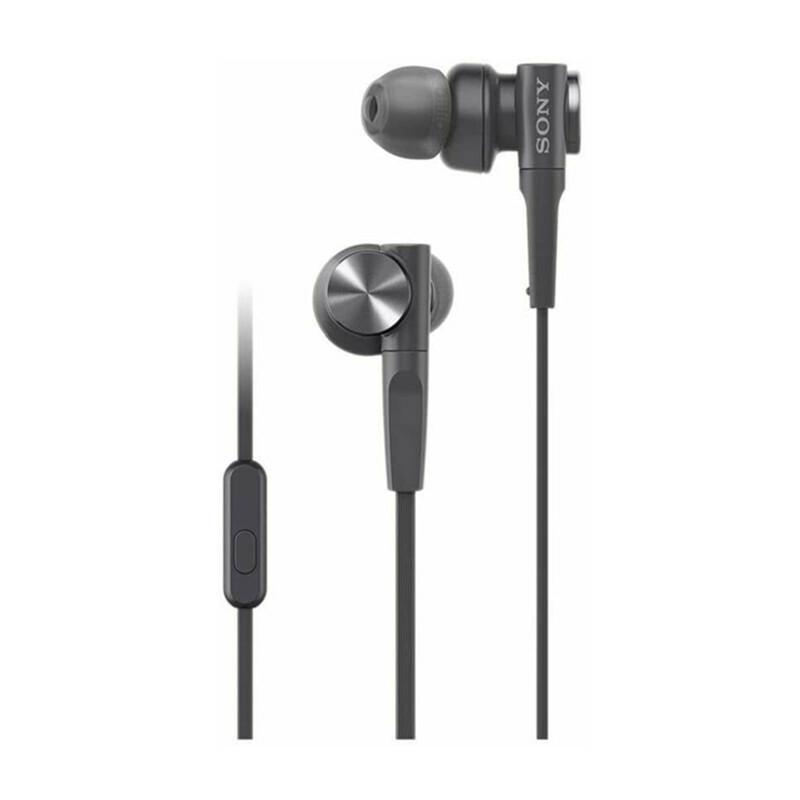 SONY MDR-XB55AP Bass Booster In-Ear Headphones In-line Remote Mic – 2 Colors