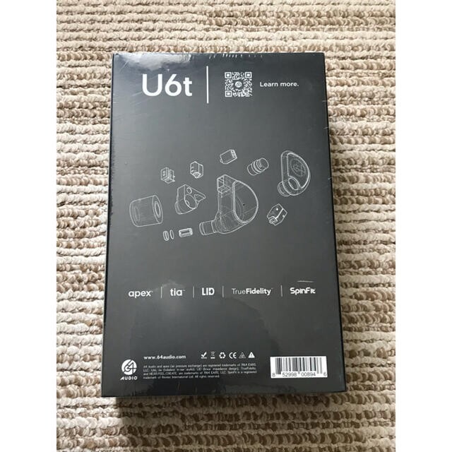 64 audio U6t In-Ear Monitors IEM New! from Japan