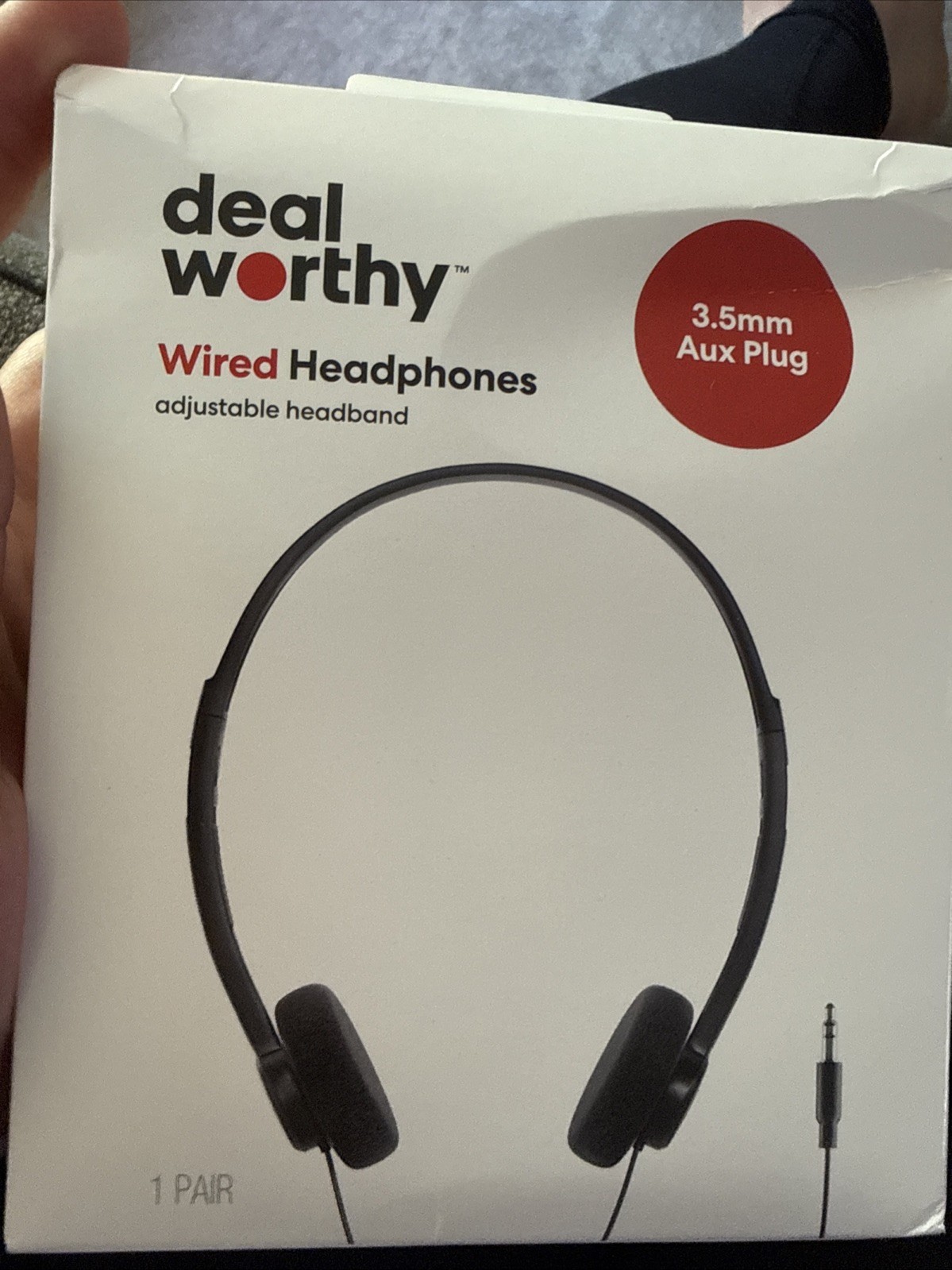 Headphones 3.5mm Aux Plug/Jack Adjustable Wired