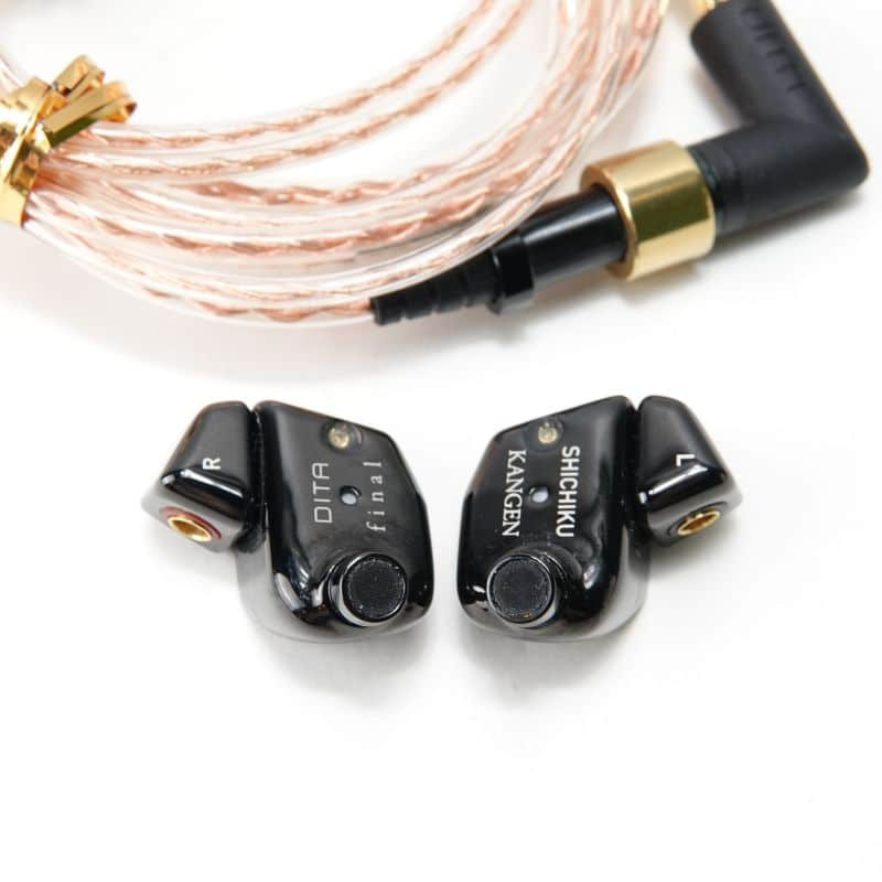 final x DITA SHICHIKU.KANGEN IEM In-Ear Monitors Earphones Used Japan
