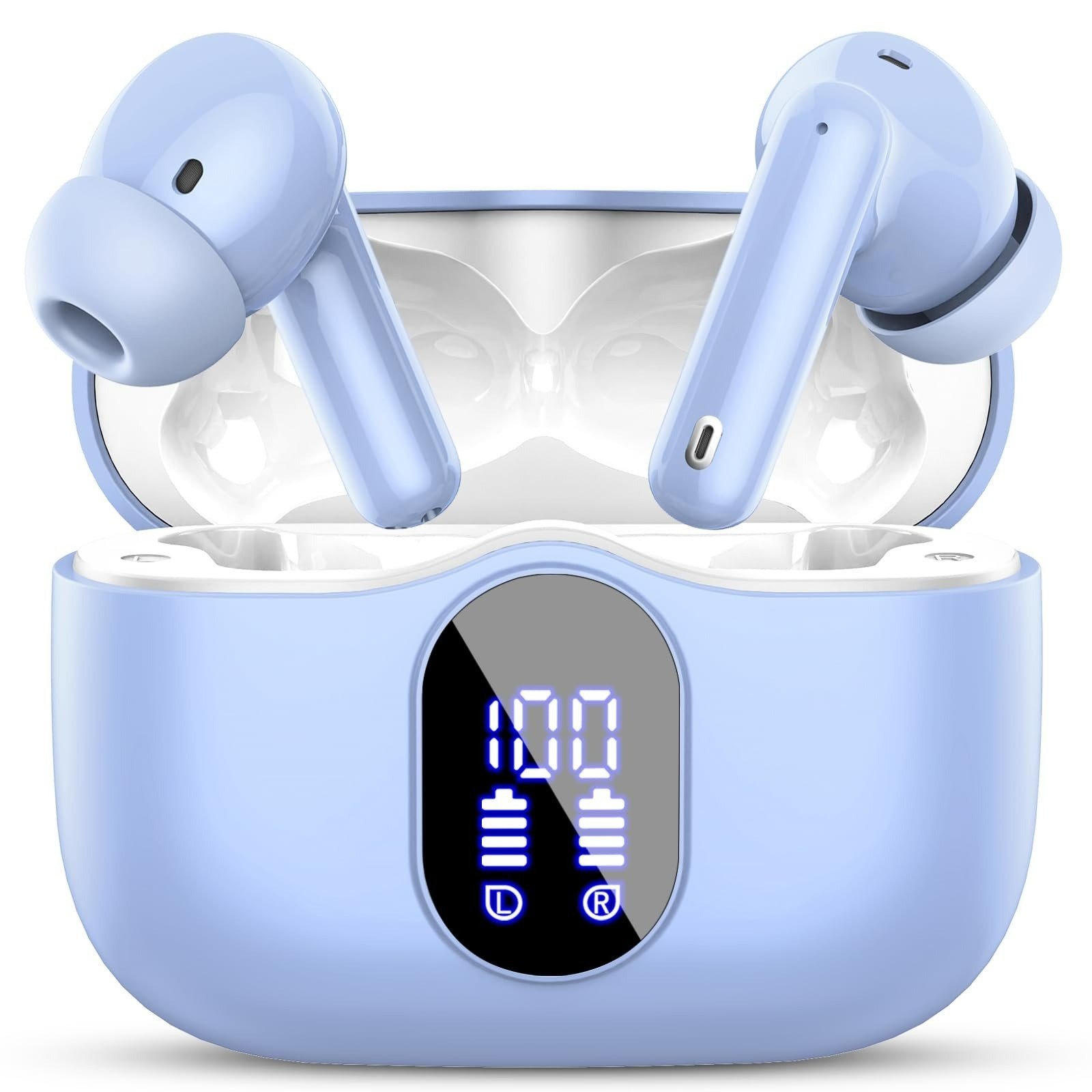 Btootos A90 Pro Wireless Earbuds Bluetooth 5.4 Noise Cancelling IP7 Waterproof