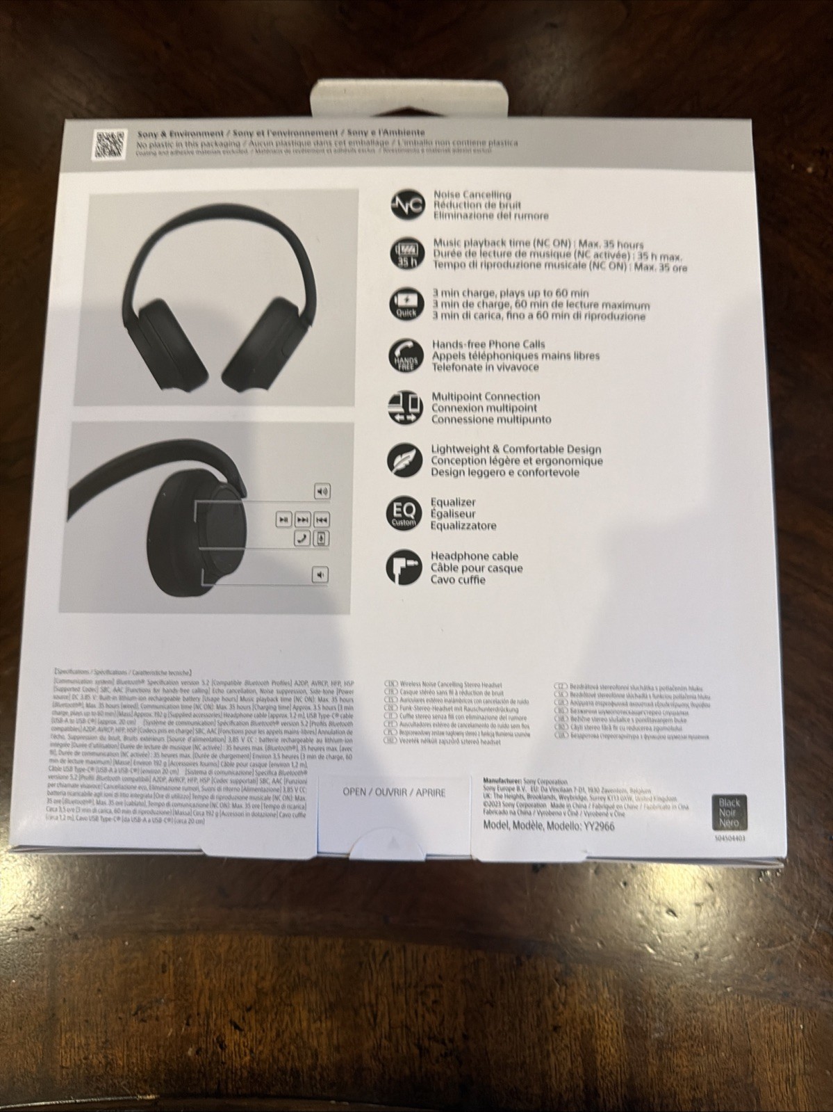 Sony WH-CH720N Noise Cancelling Wireless Bluetooth Headphones – Up to 35 hours b