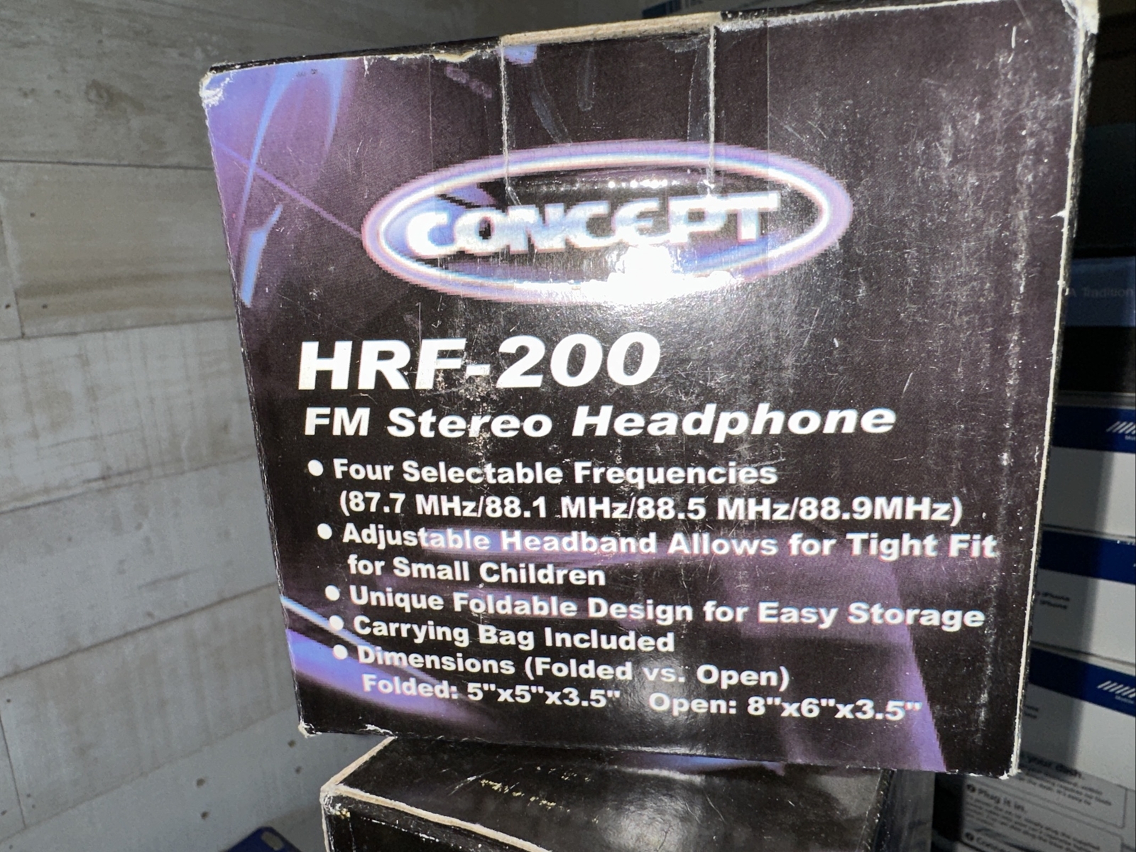 Concept HrF200 Fm Stereo Headphones
