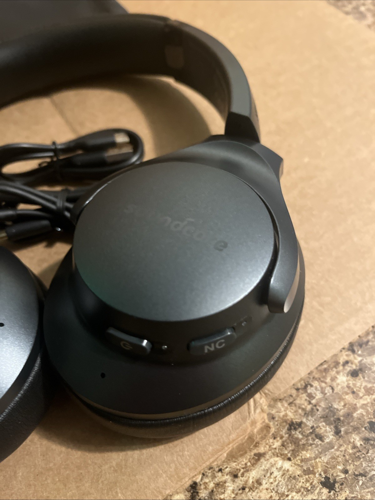 Anker Soundcore Life Q20 Over the Ear Wireless Headphones – Black
