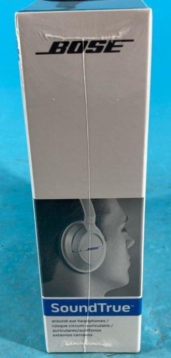 Bose SoundTrue Headphones Wired Around-Ear Mic iPhone iPod iPad White Sealed