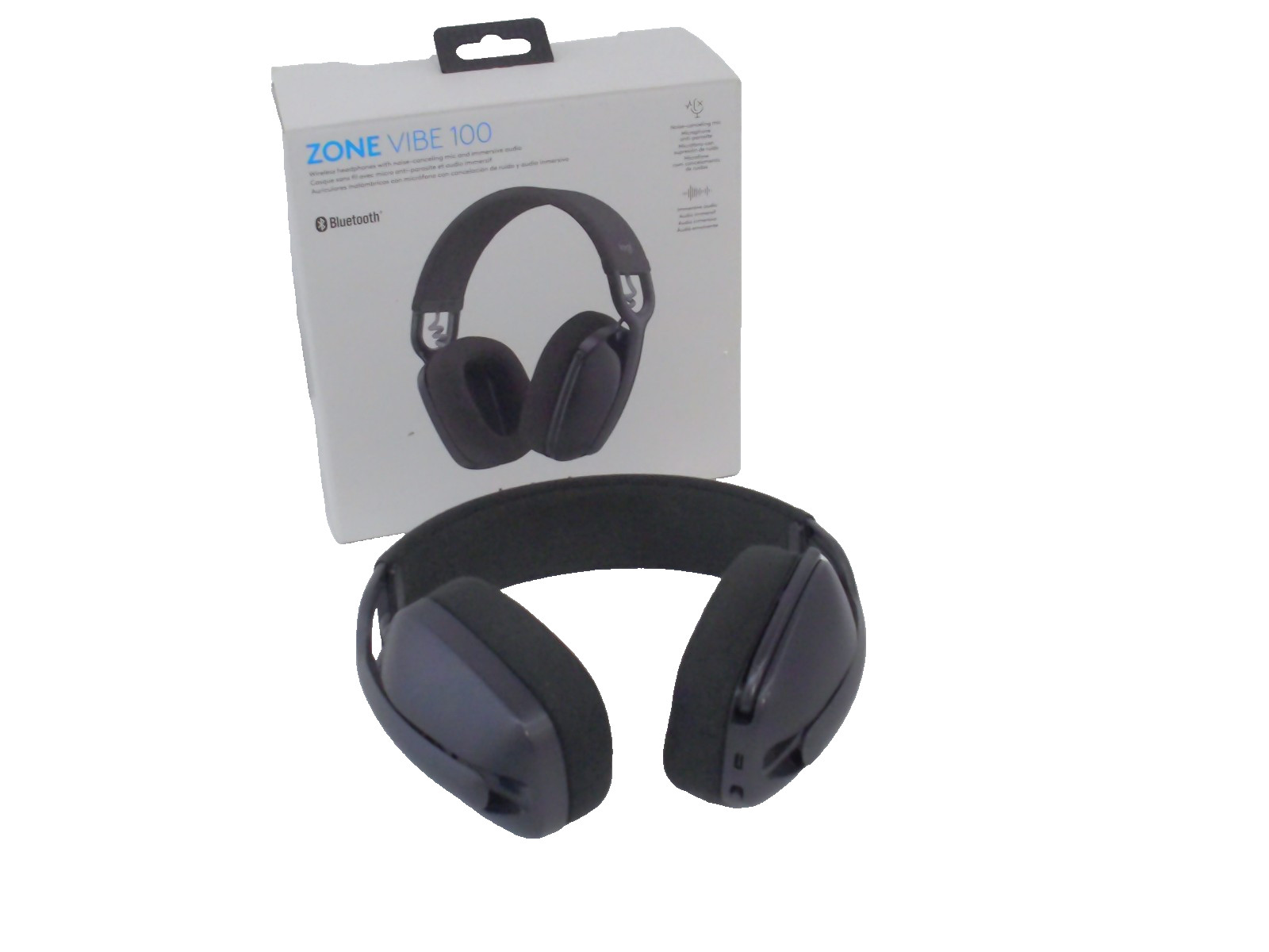 Logitech Zone Vibe 100 Lightweight Wireless Over Ear Headphones