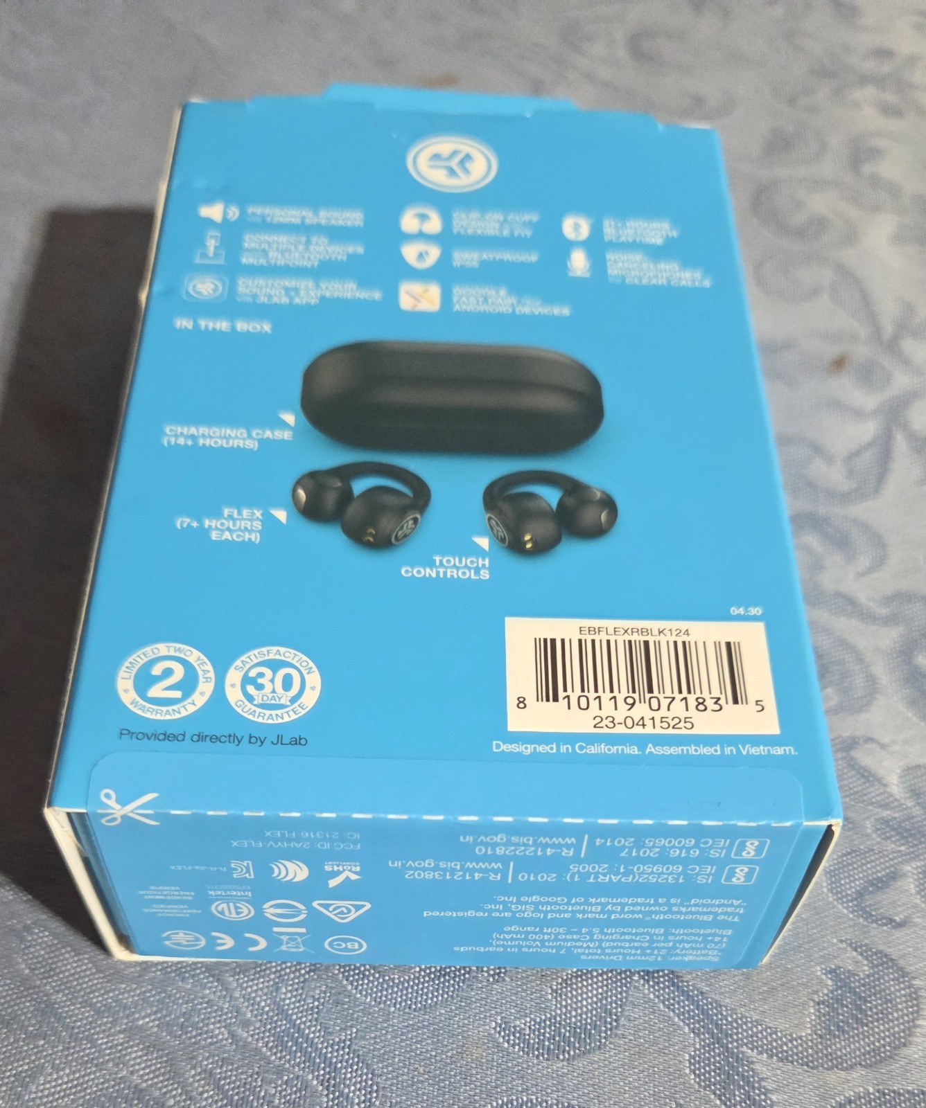 Jlab Flex Open Wireless Earbuds Black