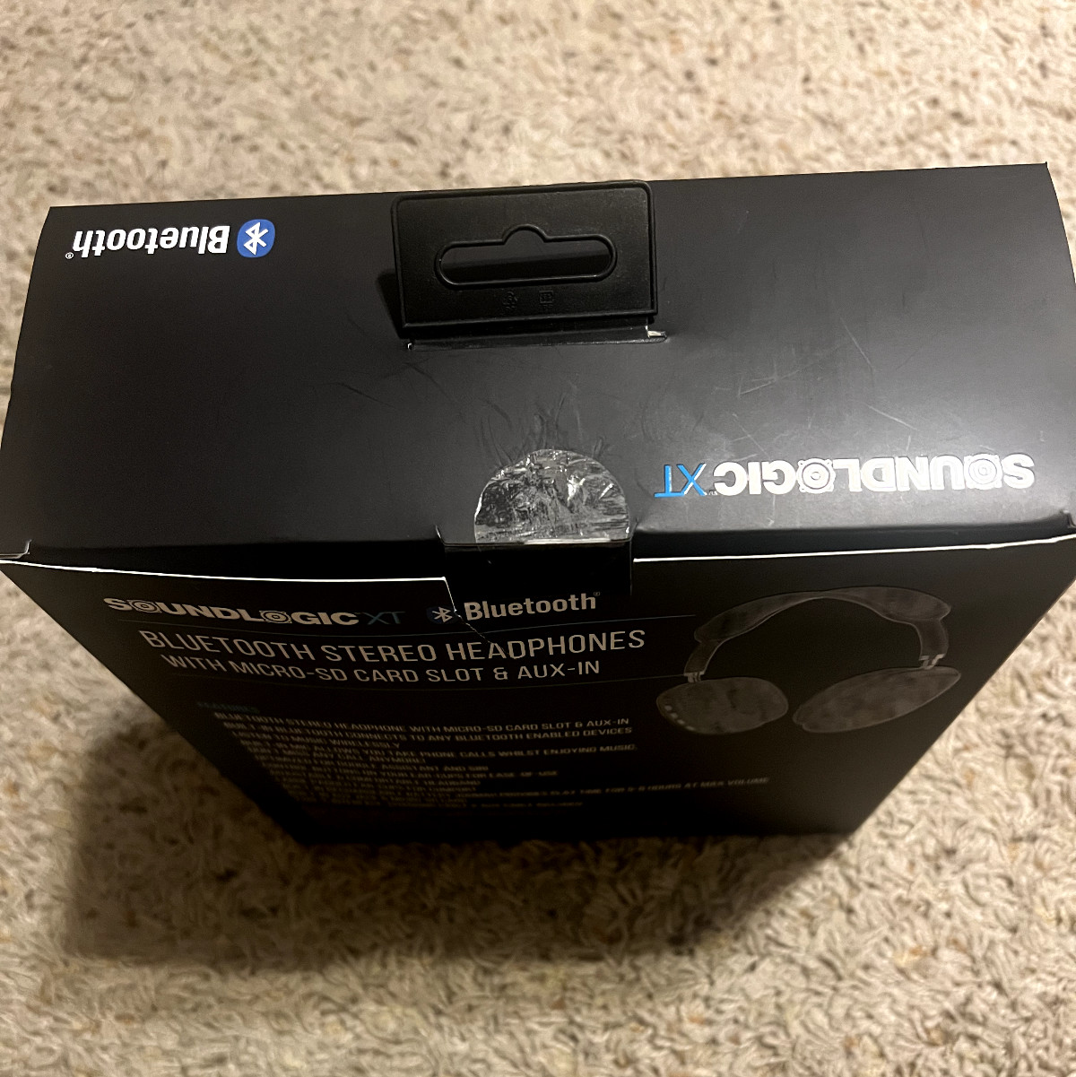 Soundlogic XT Bluetooth Stereo Headphones – Open box New