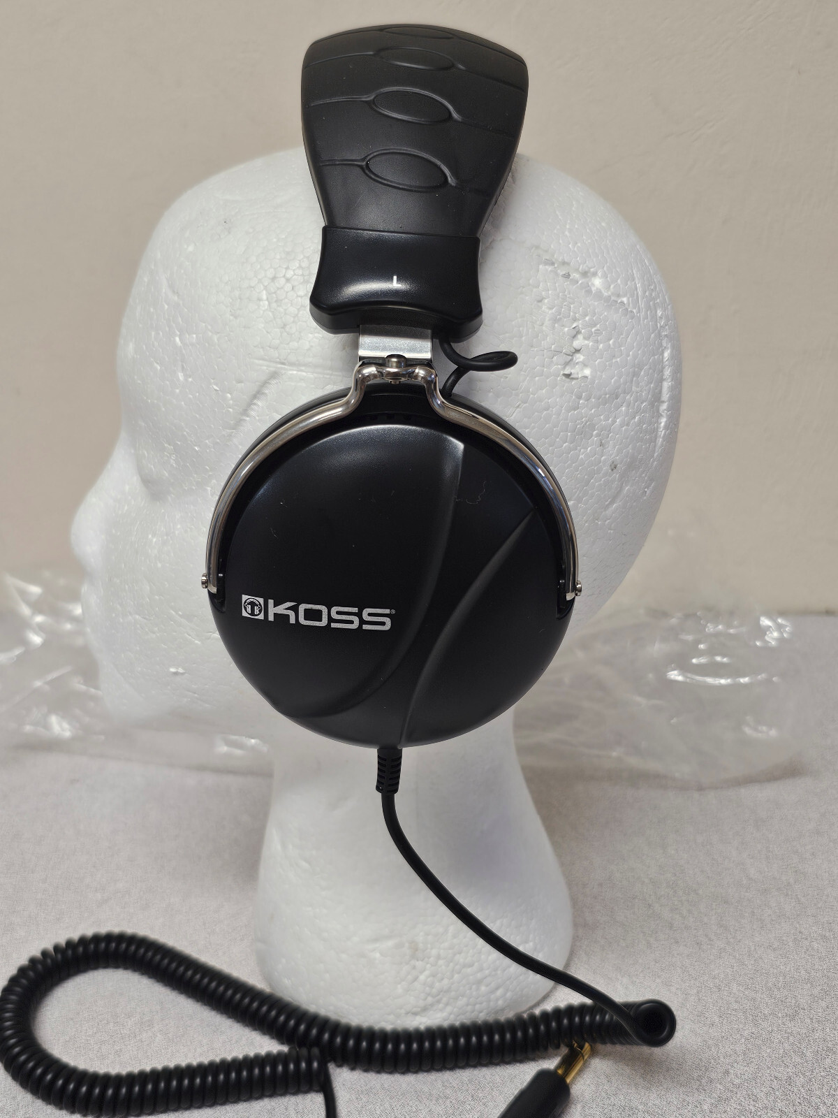 New Open Box Koss TD85 Stereo Headphones (1/4″ 6.35mm Stereo Plug) Black