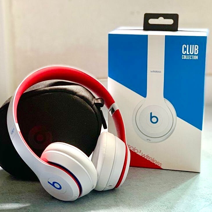 Beats Solo3 Wireless Bluetooth Club Collection Headphones – White – New Sealed