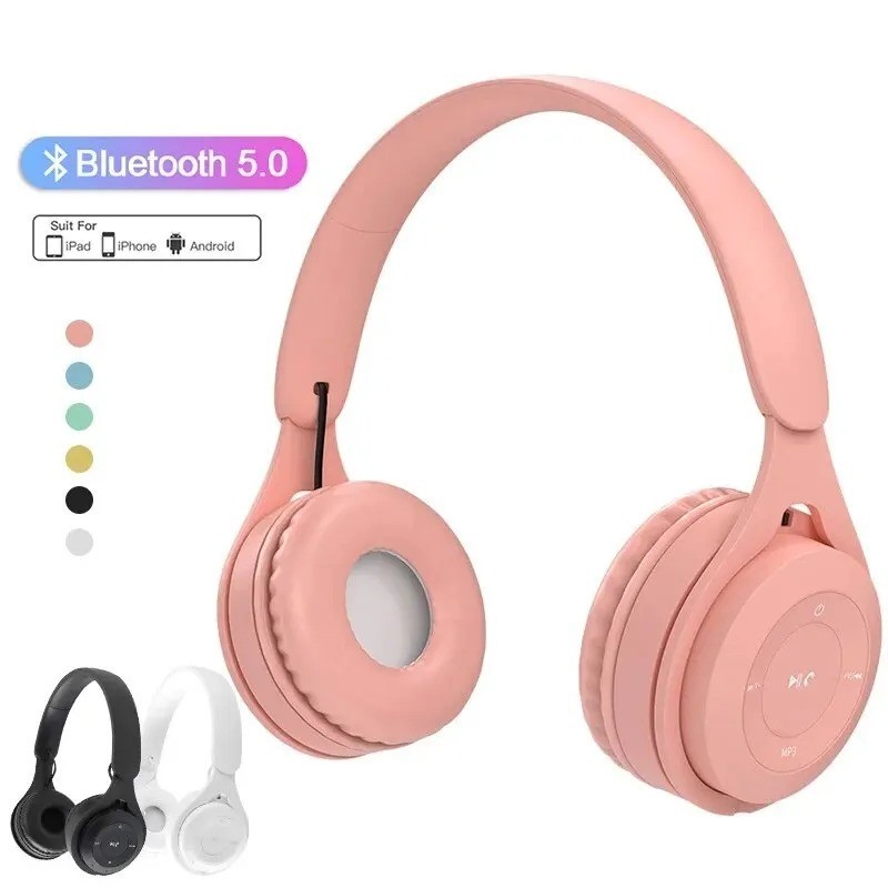 Deep Bass Wireless Bluetooth Headphones with Active Noise Cancel & Comfort Fit