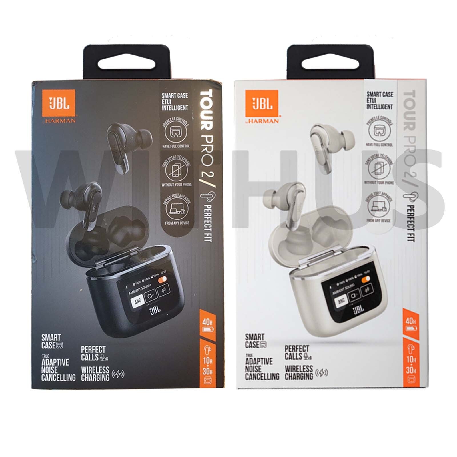 JBL TOUR Pro 2 True Wireless Noise Cancelling Earbuds – JBLTOURPRO2