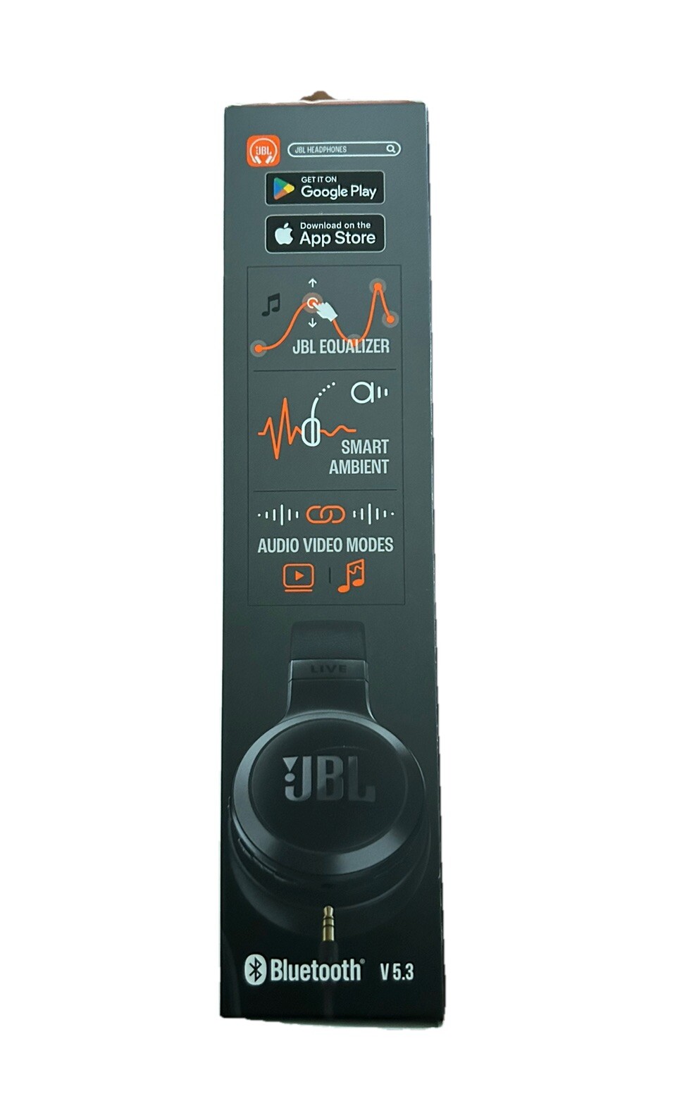 JBL by Harman Live 675NC Wireless True Adaptive Noise Cancelling Headphones
