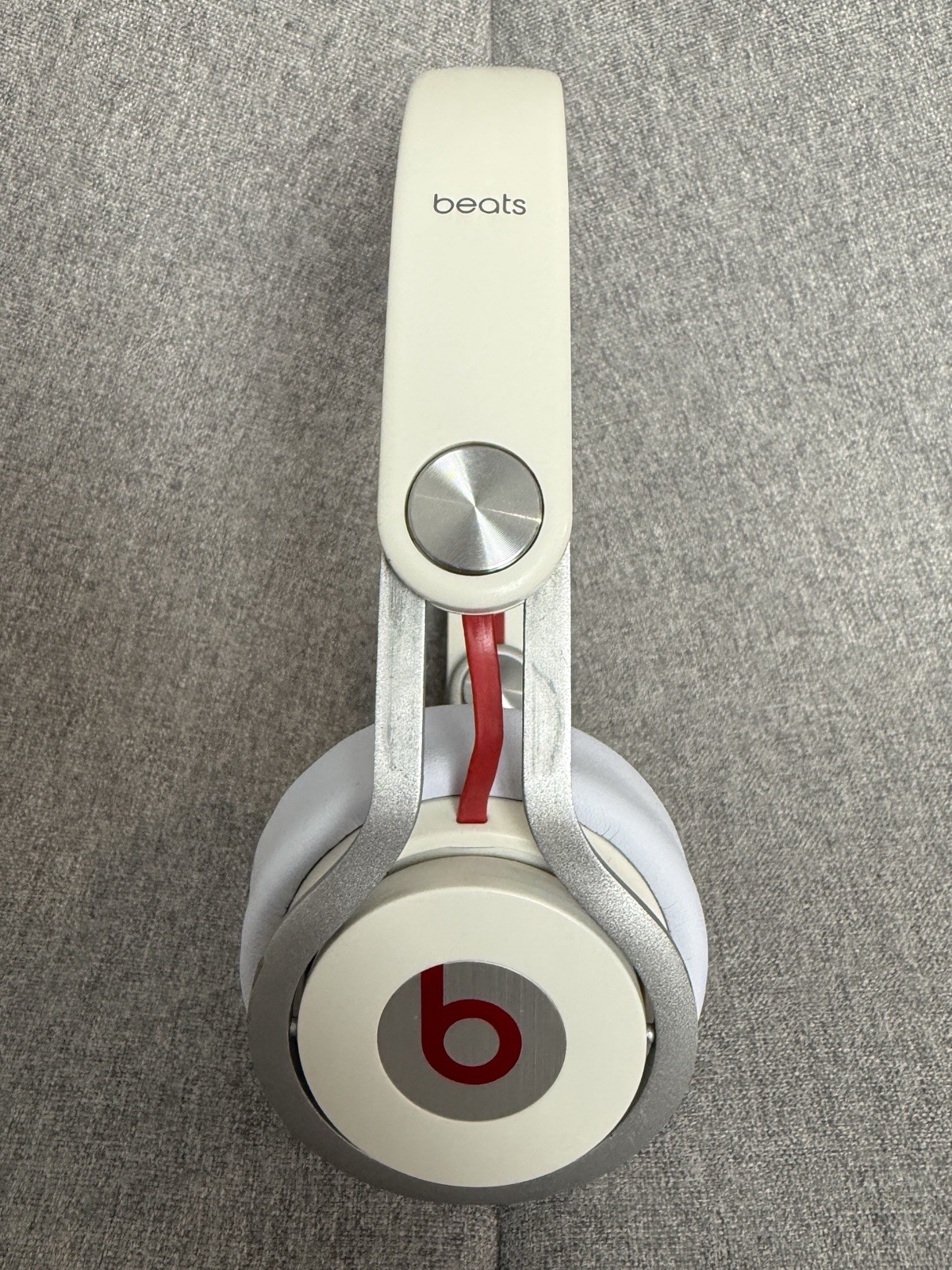 Beats Mixr Mixer Headphones David Guetta Edition White/Gray Limited Edition