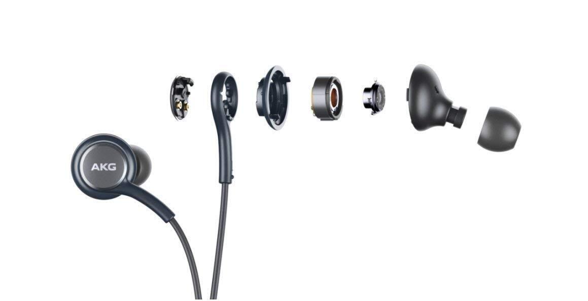 OEM Stereo Headphones w/Microphone for Samsung Galaxy S8 S9 S8 Plus S9 Plus Note