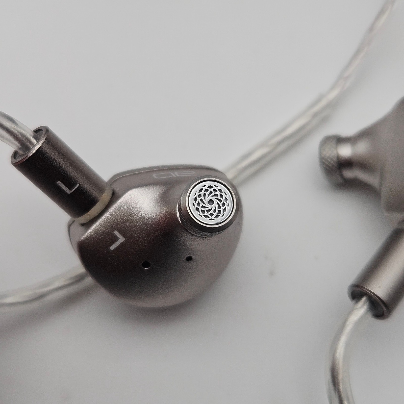 HiFiGo Kefine Delci AE 10mm Dynamic Driver IEM Earphones, Transparent an 4.4