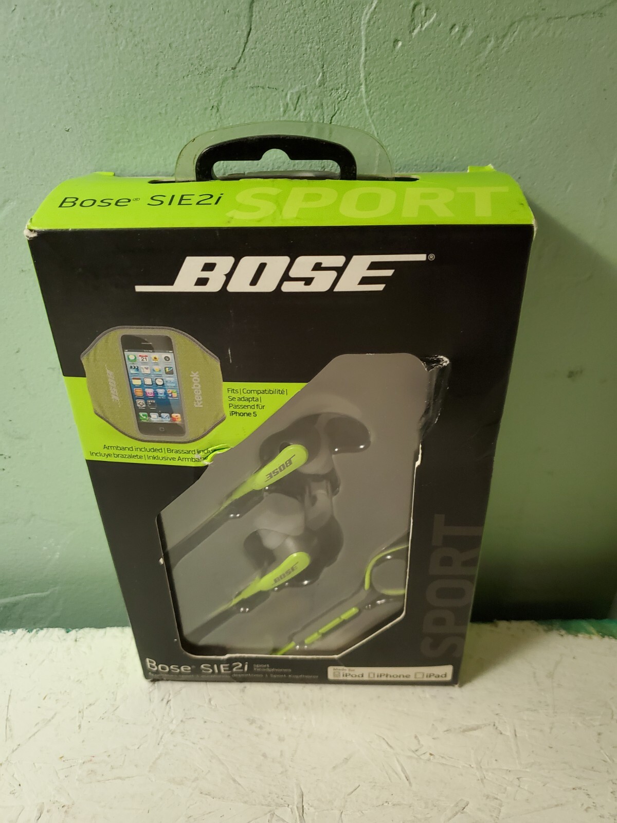 Bose SIE2i Sport Headphones Exclusive Reebok Armband Made 4 Apple iPod iPhone ++