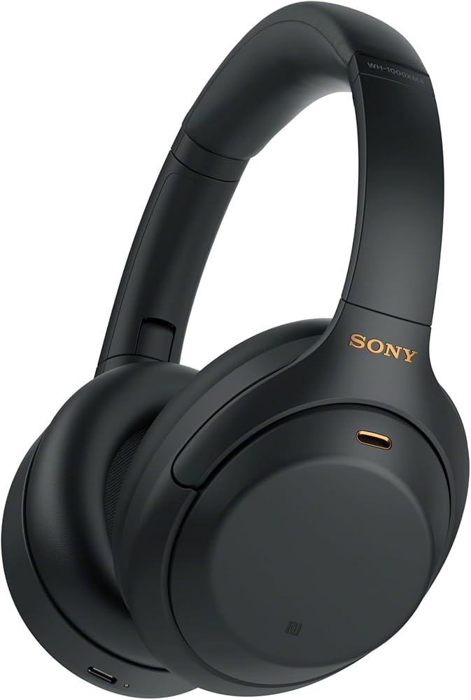 Sony WH 1000XM4 Wireless Noise Cancelling Over Ear Headphones Black