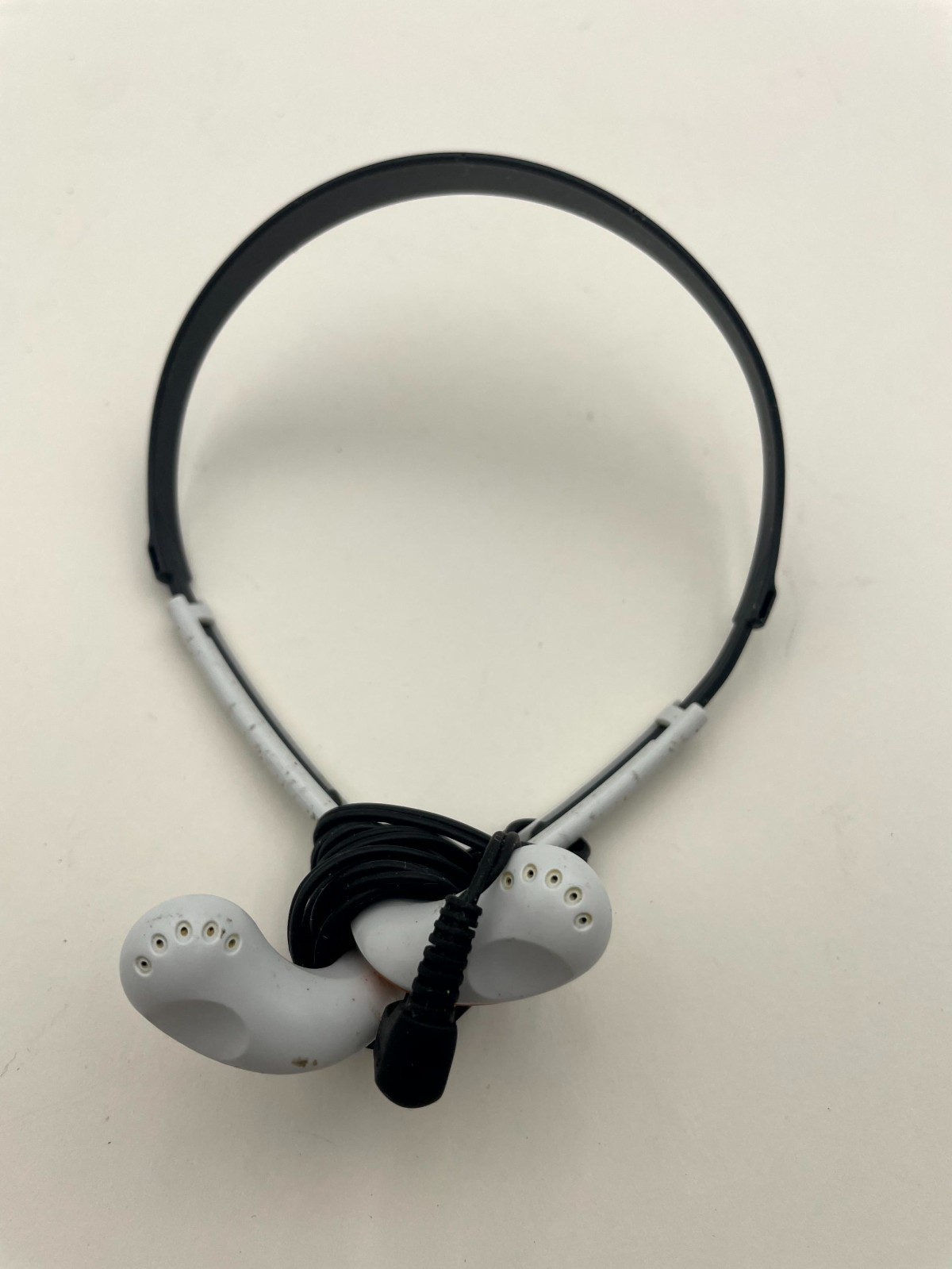 Sony Sports Walkman MDR-W014 In-Ear Headphone White Orange Retro Lightweight