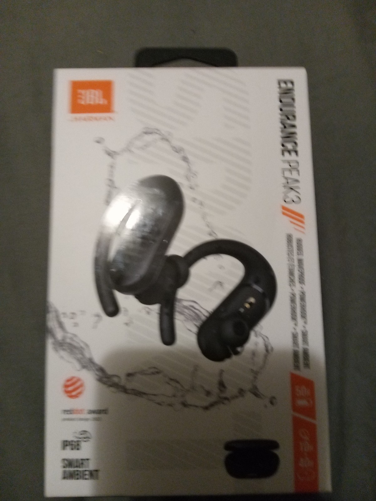 JBL Endurance Race TWS True Wireless In-Ear Sport Headphones – Black