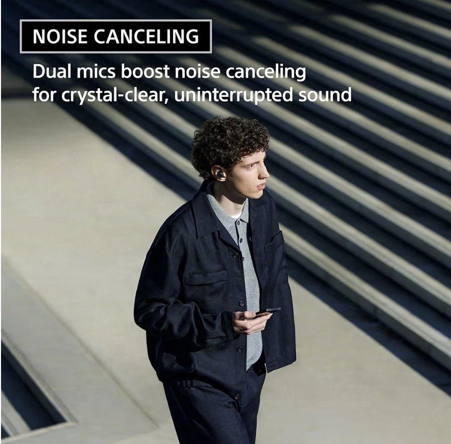 NEW Sony WF-C710N/B Truly Wireless Noise Canceling Earbuds