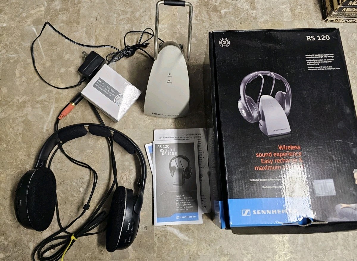 Sennheiser RS 120 HDR 120 Headphones On Ear Wireless