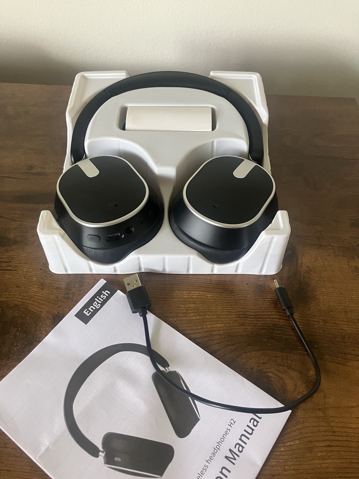 H2 Hybrid Active Noise Cancelling (ANC) Over-Ear Wireless Headphones