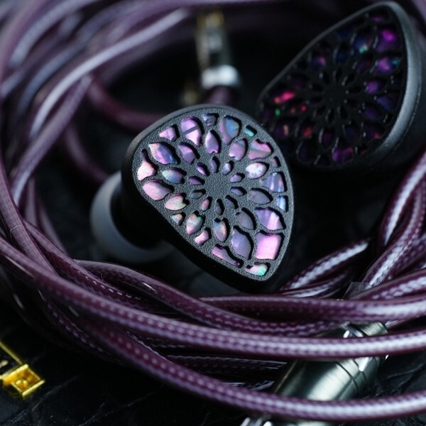 NEW TANGZU “Zetian Wu” The Legend HiFi IEM 12.5 Ohm black purple From Japan F/S