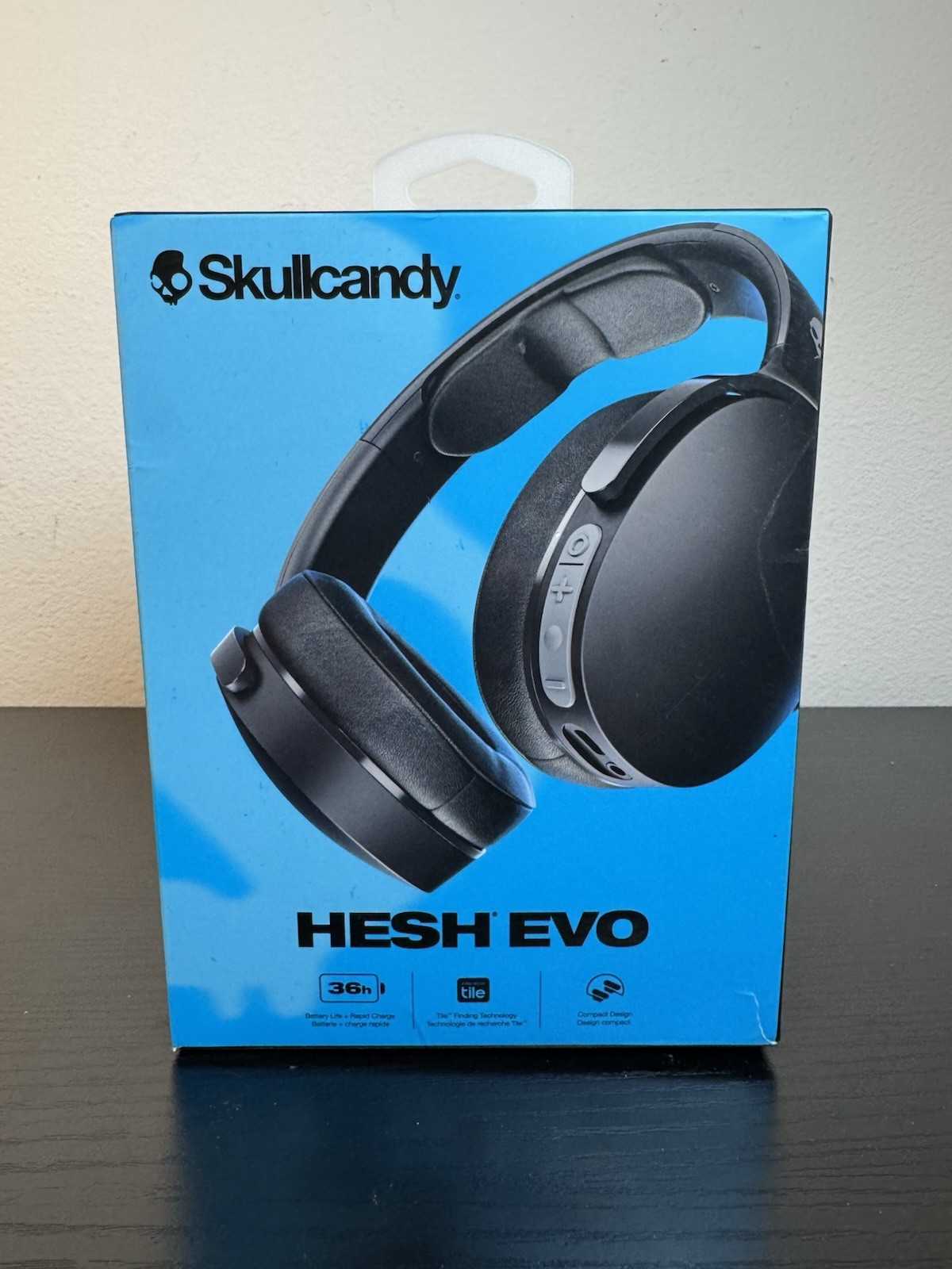Skullcandy Hesh Evo Wireless Over-Ear Headphones – True Black