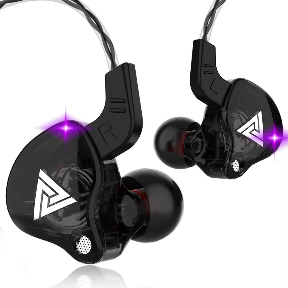 Original AK6 in Ear Earphone 6 Dynamic Driver Unit Headphone with Mic Stereo Sp