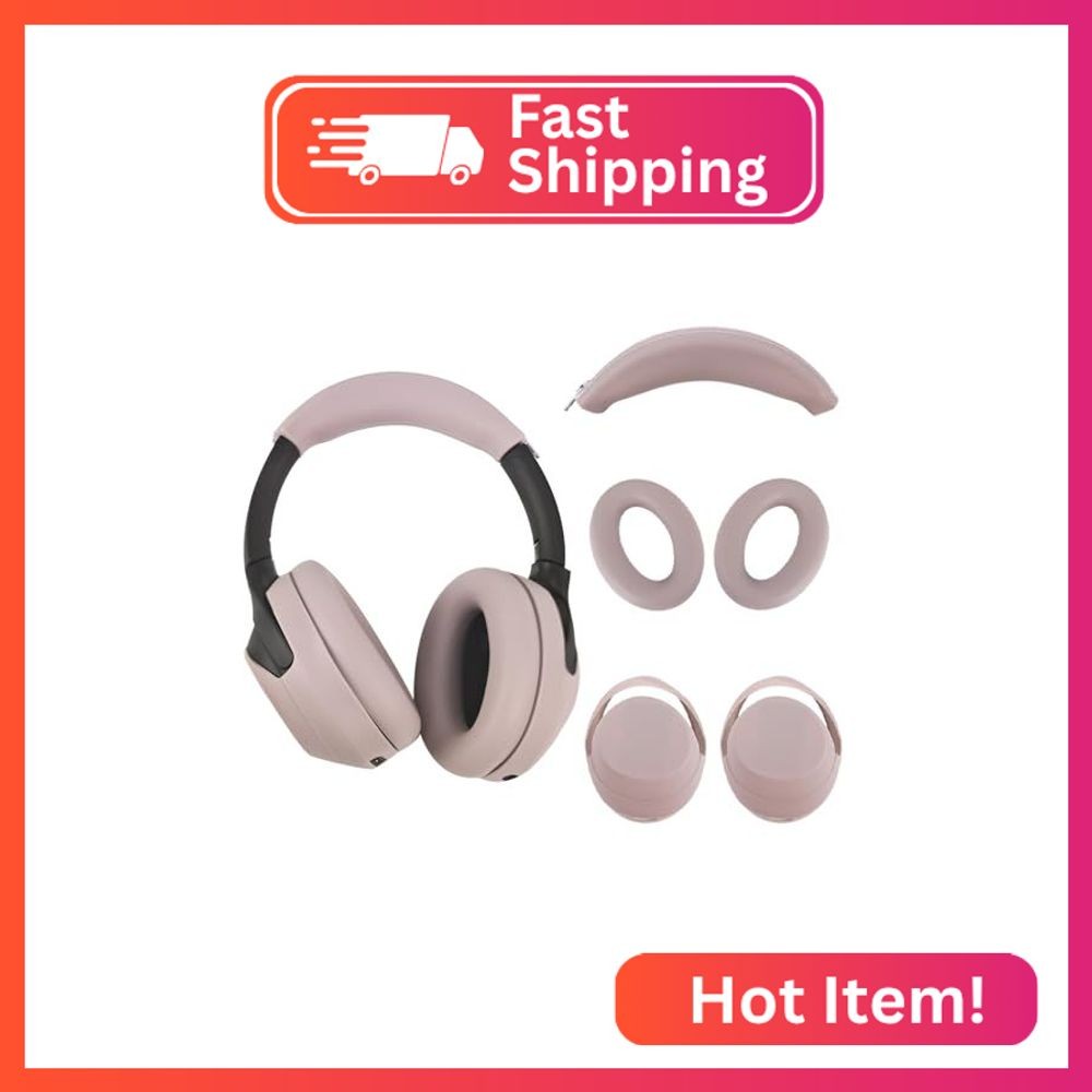 Adhiper 3Sets Silicone Sweat Case Cover for Sony WH-1000XM4 WH-1000XM3 Headphone