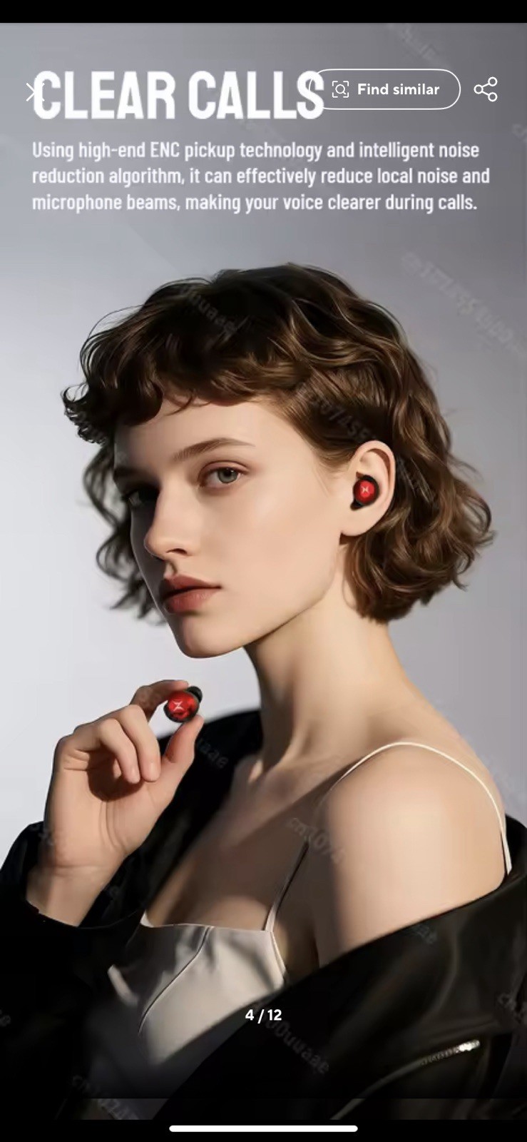 ZOMBIESCAT CyberBean B12 Deep Bass Bluetooth V5.4 Earbuds w/ Hi-Res Audio & ENC