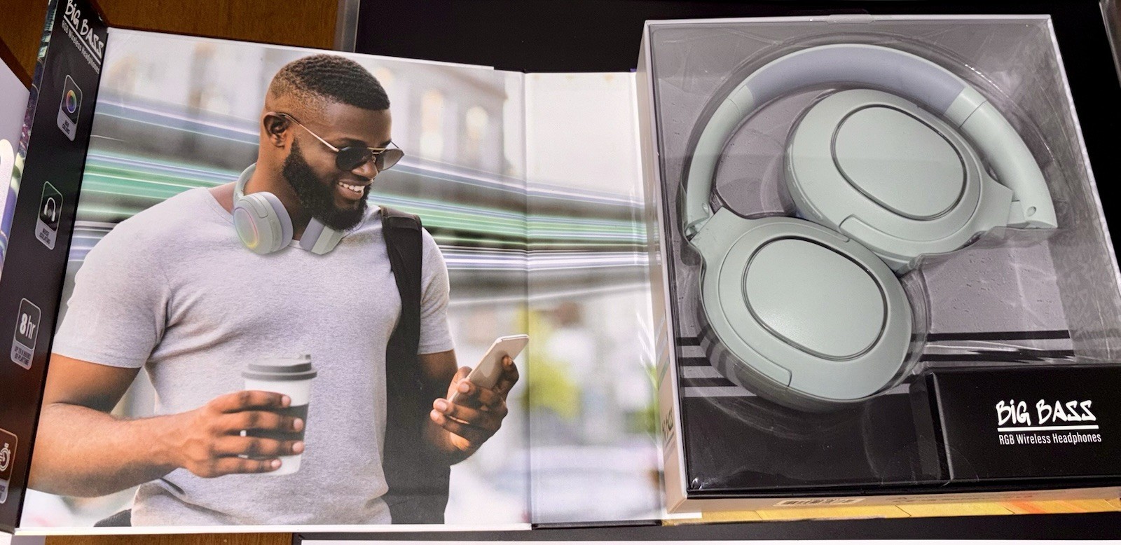 Bluestone BIG BASS RGB Wireless Headphones