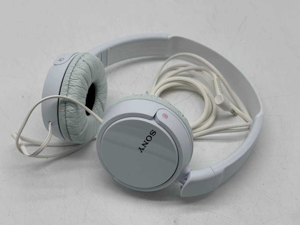 Sony MDR-ZX110 On the Ear Headphones – White