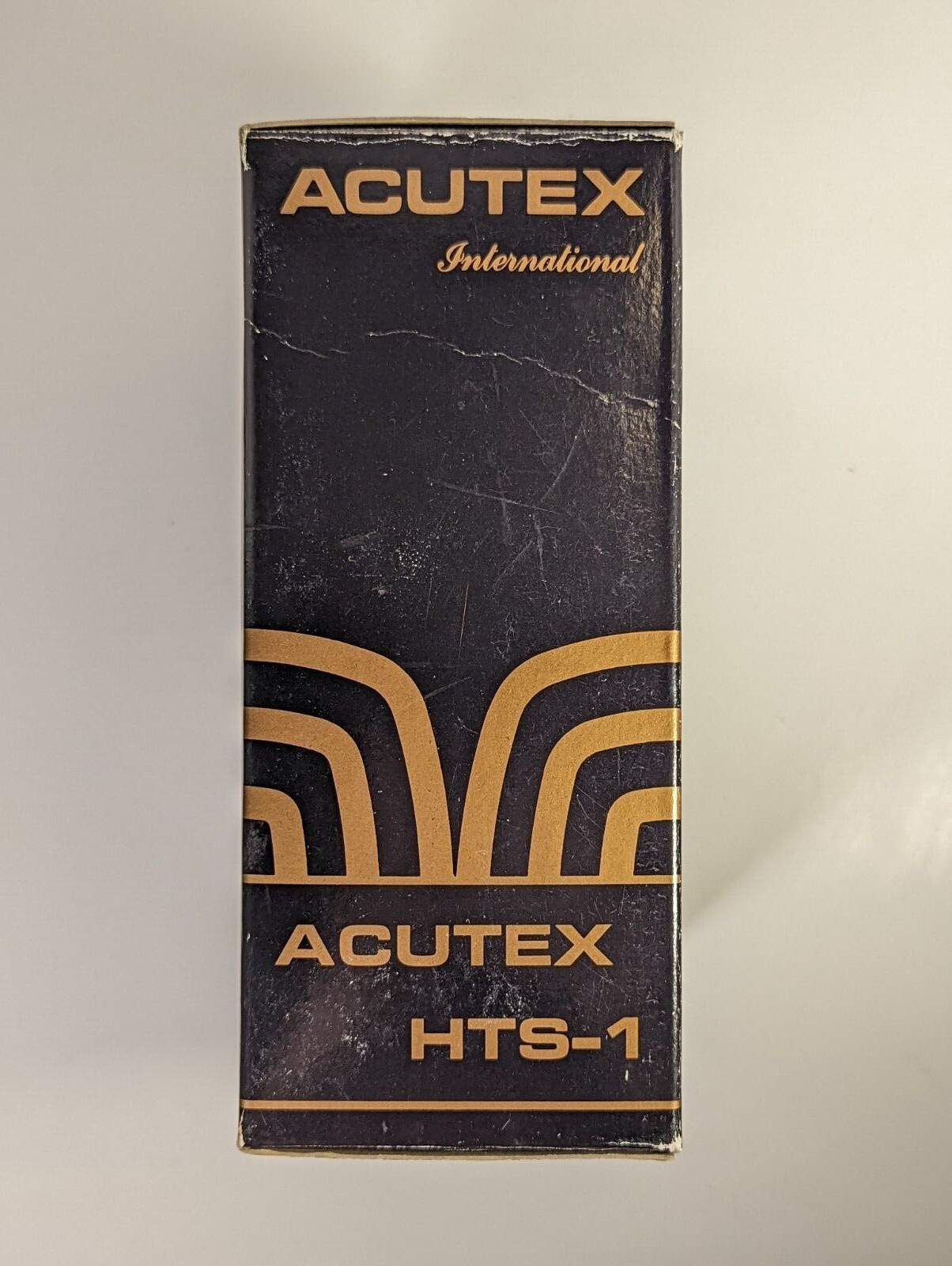Vintage Headphones Acutex HTS-1 Dynamic 3.5mm Stereo Over Ear Black IN-BOX